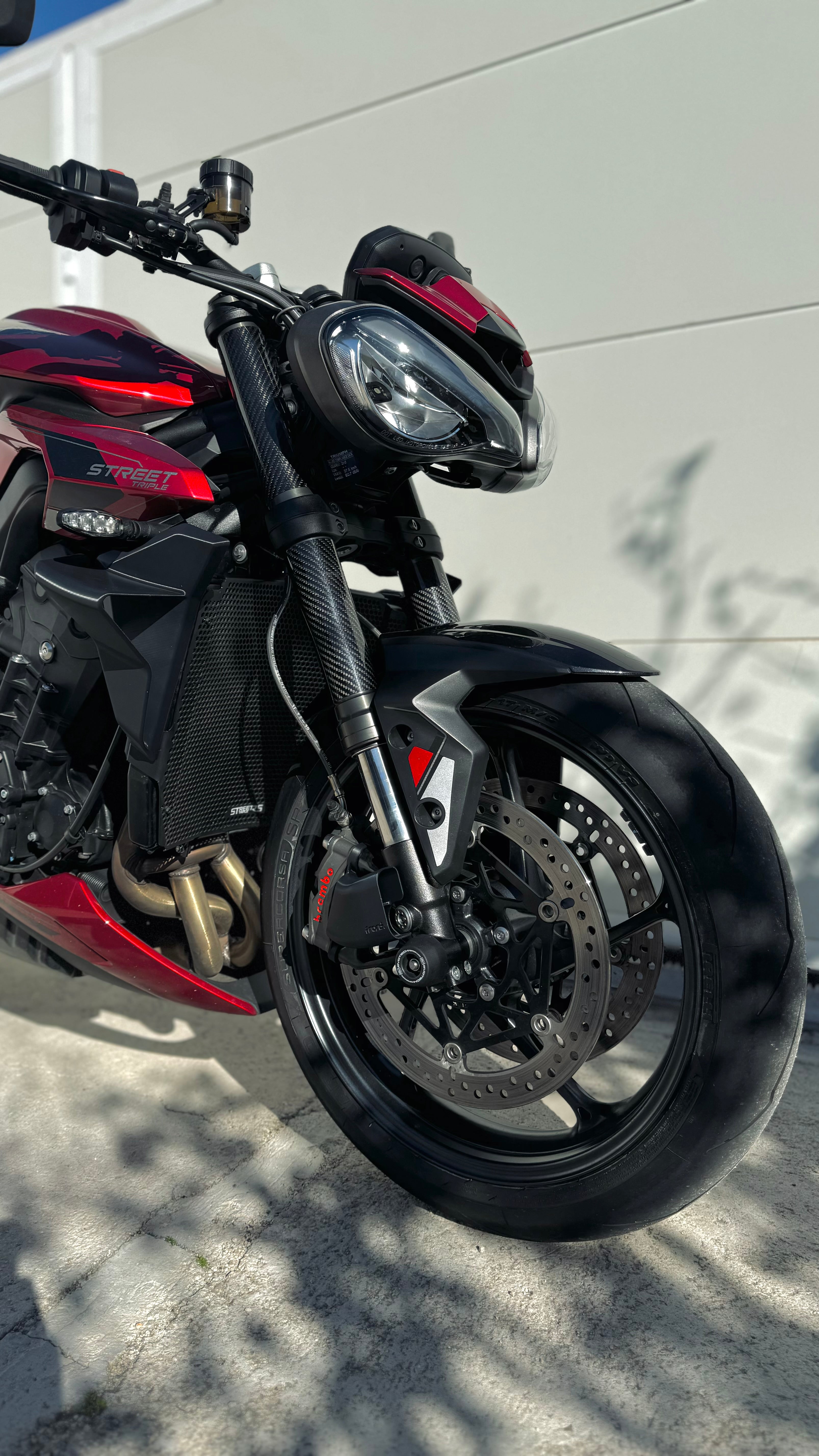 Raffreddatore freni - Triumph Street Triple 765 RS