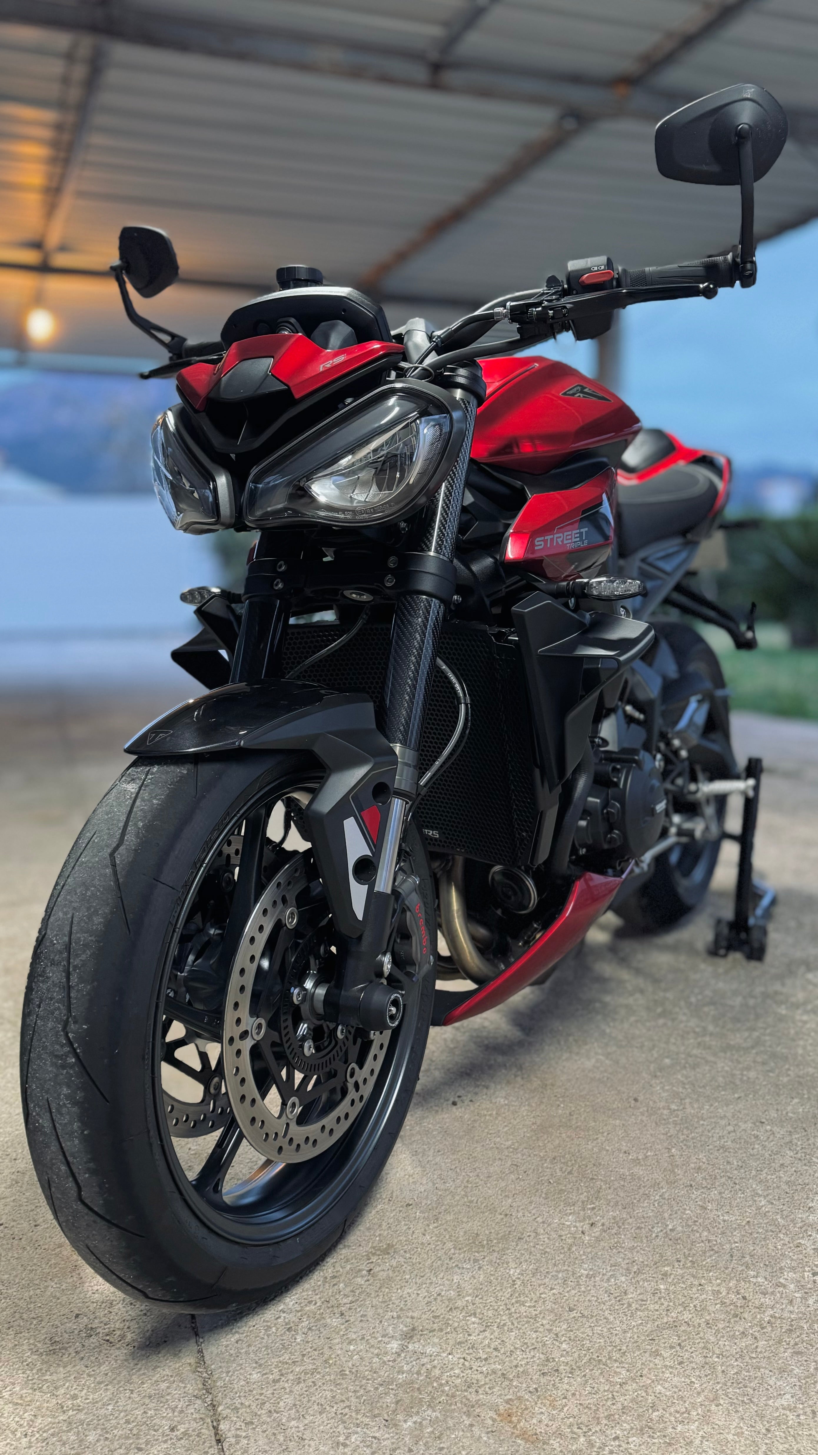 Ali laterali - Triumph Street Triple 765
