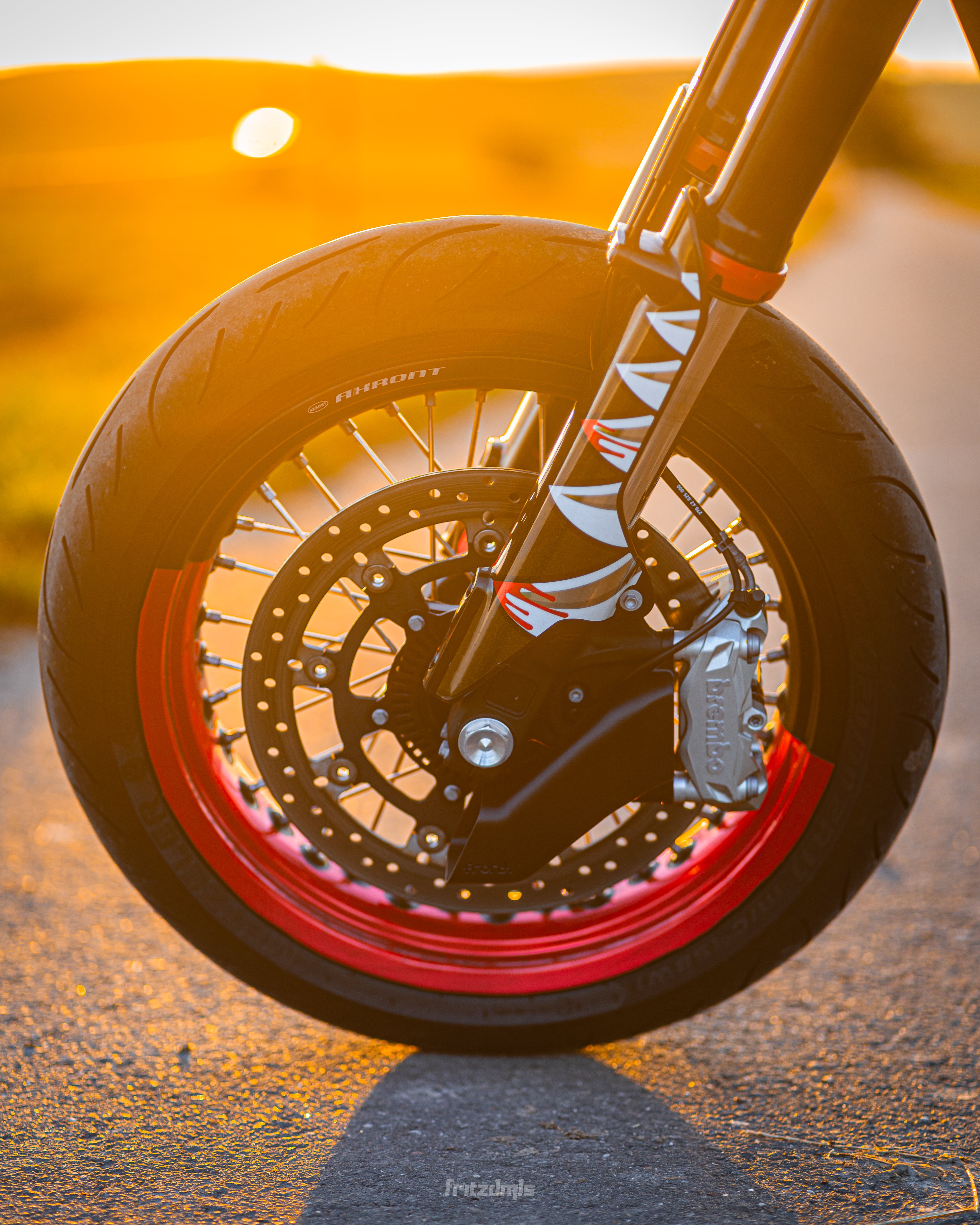 Pinza freno liscia - KTM 690/Husqvarna 701 /Gasgas 700