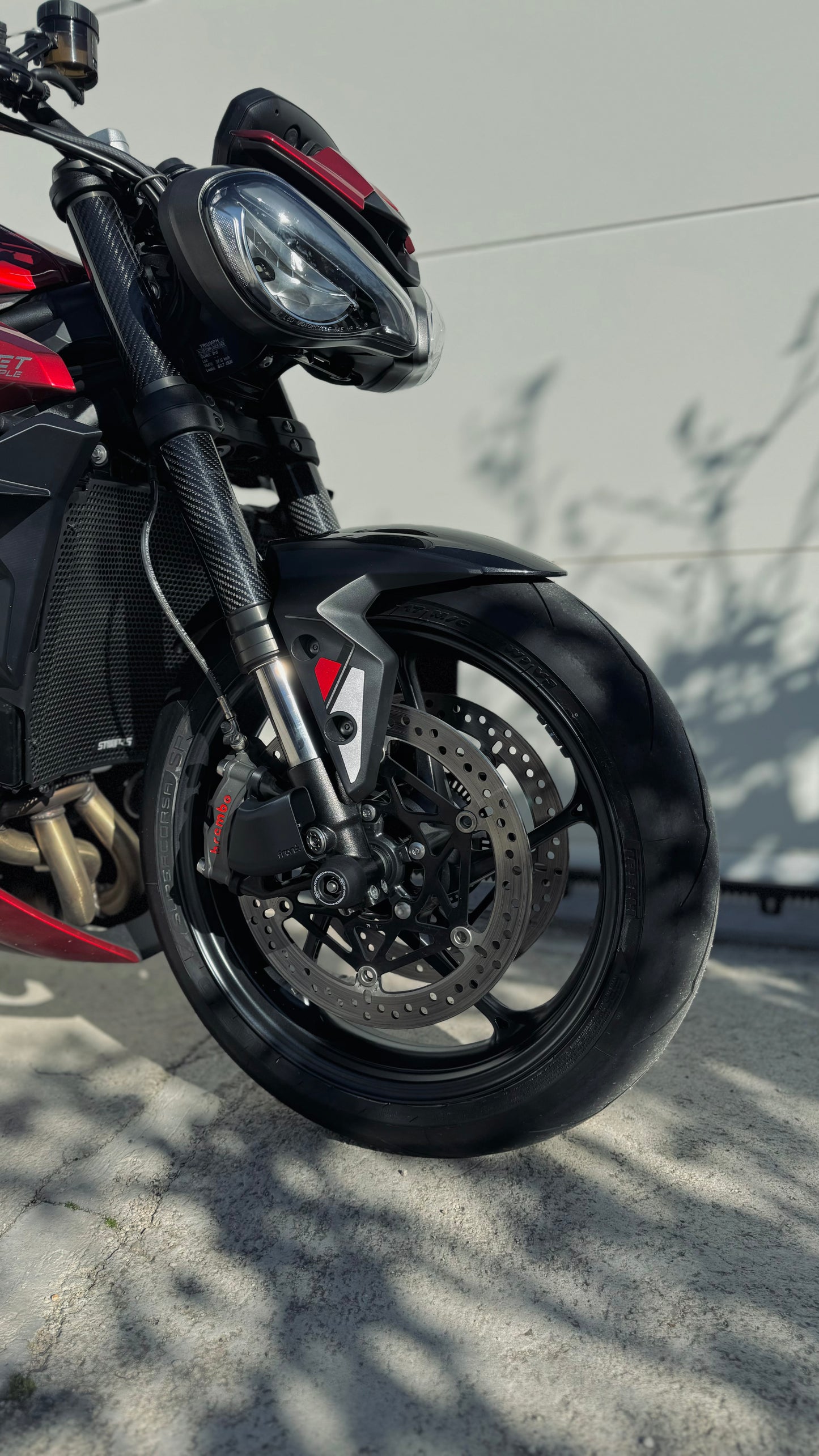 Raffreddatore freni - Triumph Street Triple 765 RS