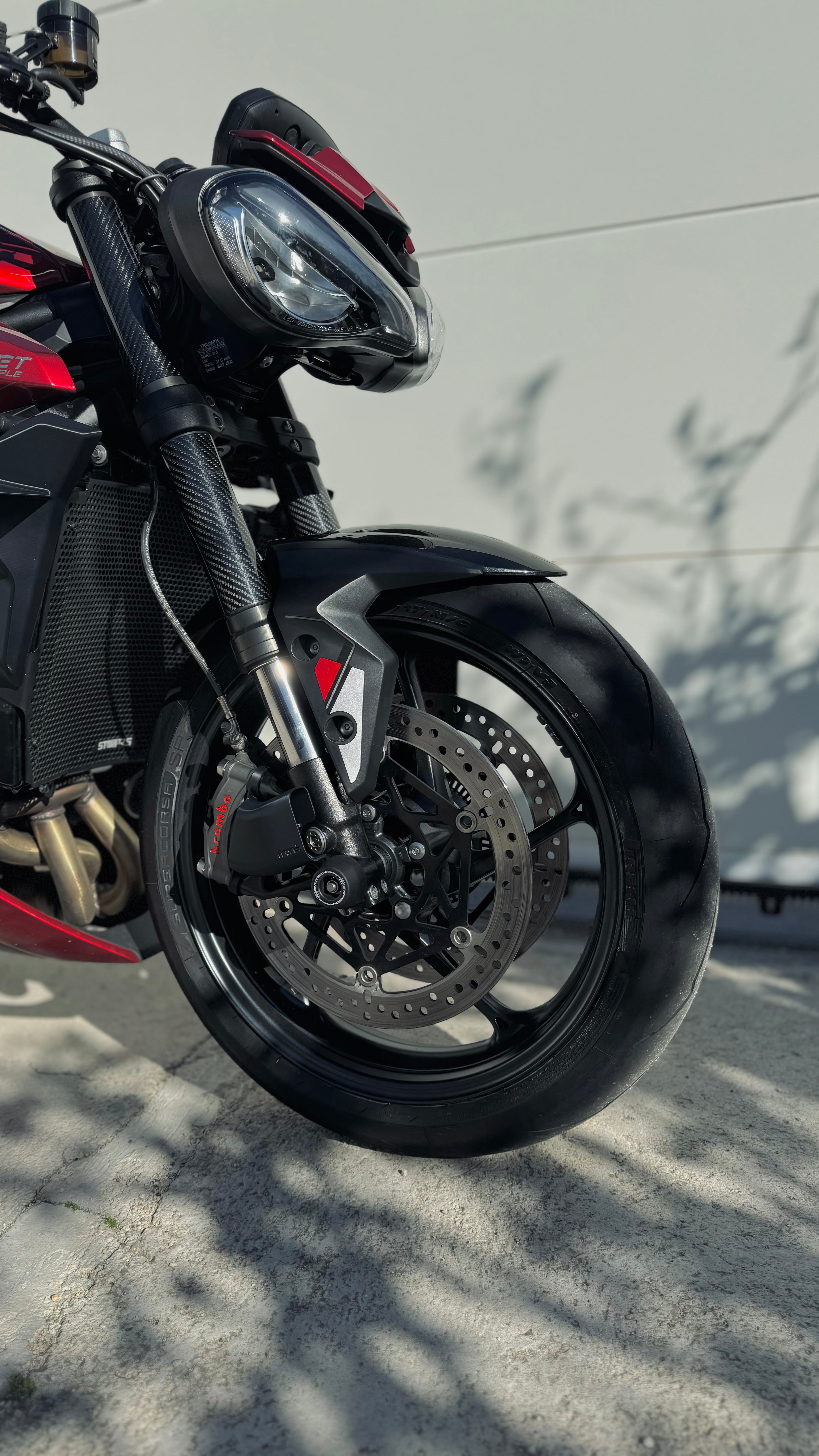 Raffreddatore freni - Triumph Street Triple 765 RS