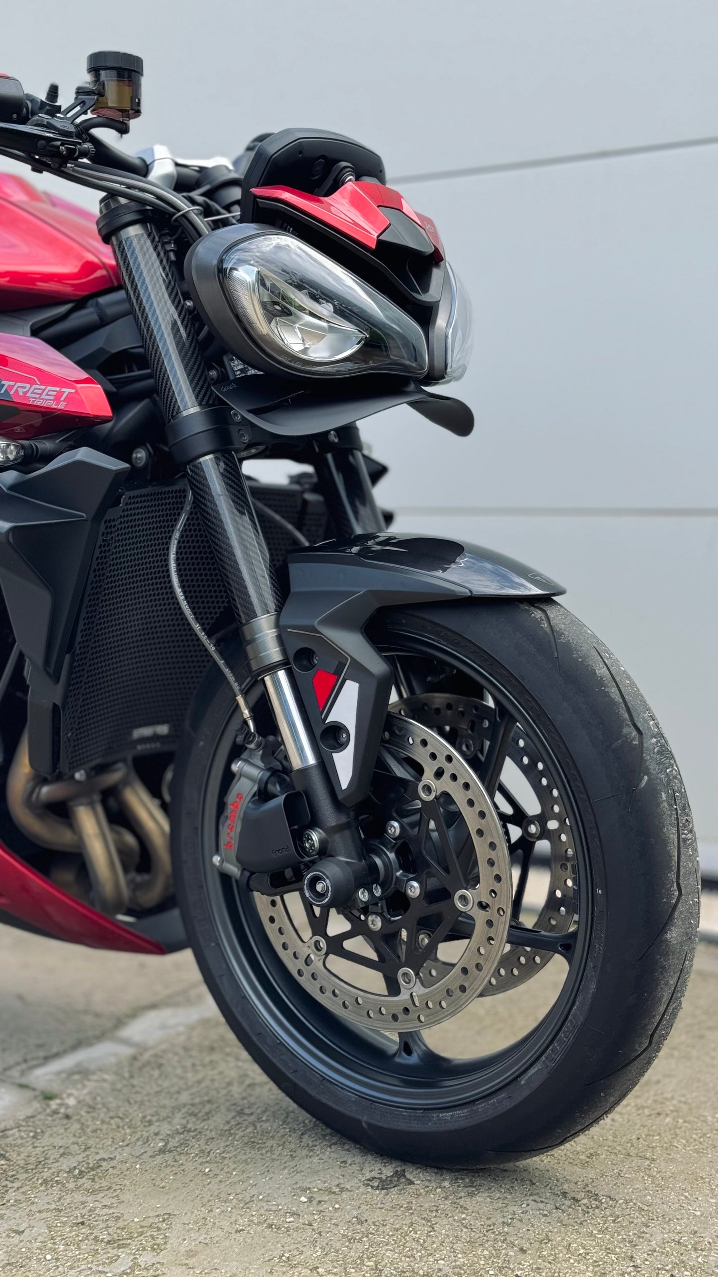Spoiler anteriore - Triumph Speed/Street Triple