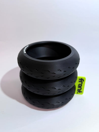 Portapenne pneumatico da moto