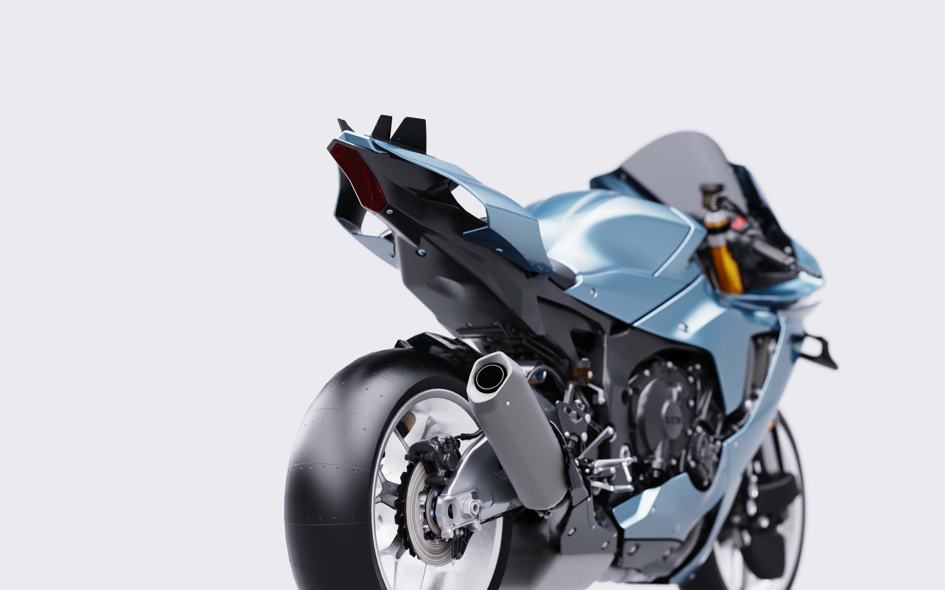 Spoiler Posteriori - Yamaha R1