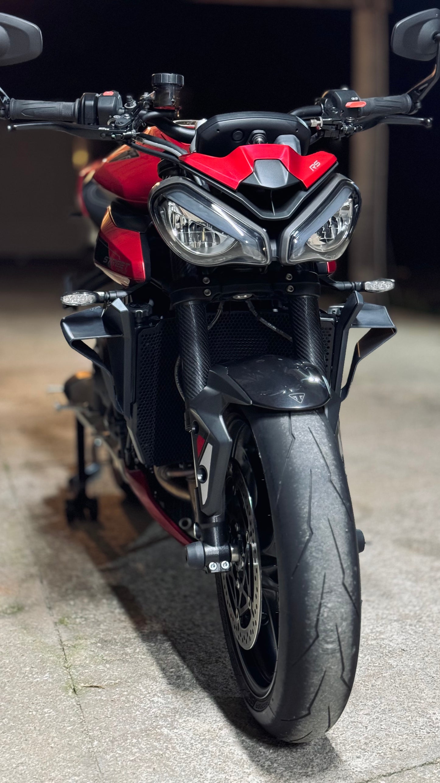 Ali laterali - Triumph Street Triple 765