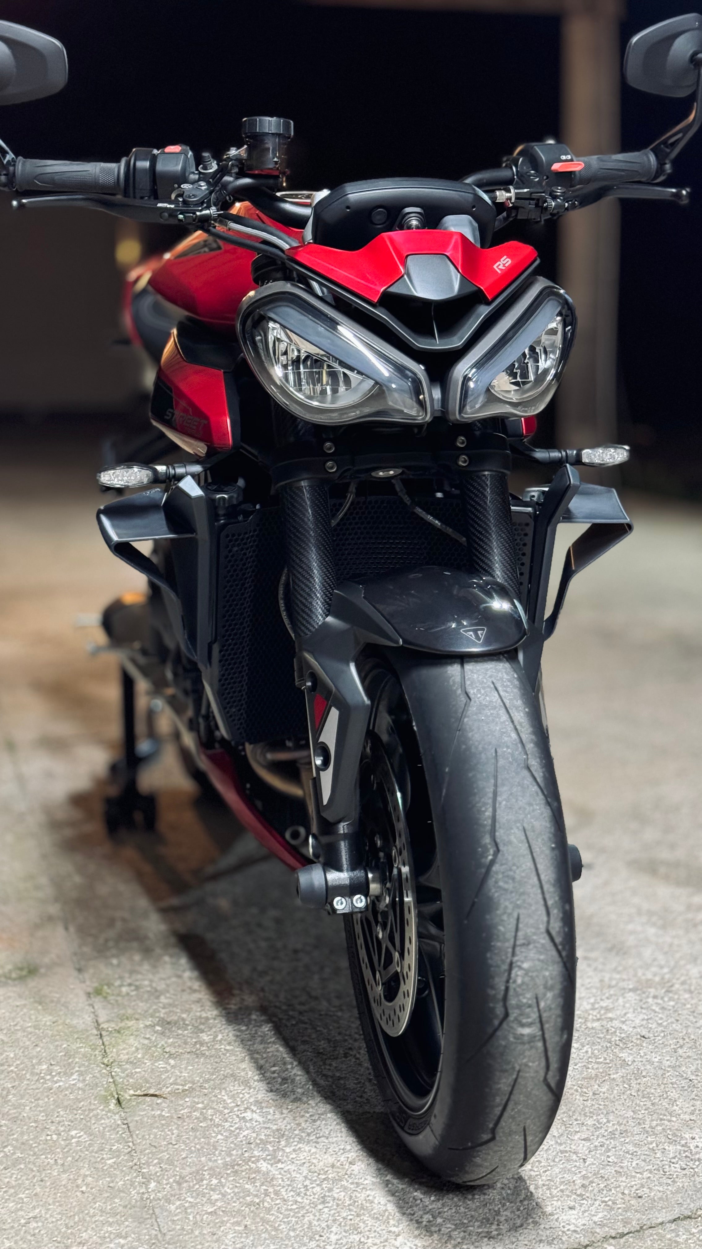 Ali laterali - Triumph Street Triple 765