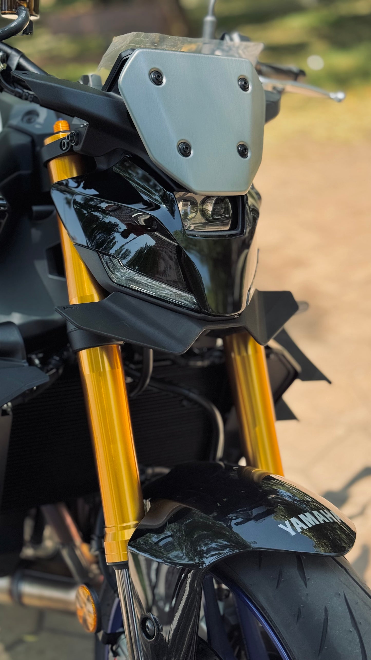 Spoiler anteriore V2 - Yamaha MT 09 v4