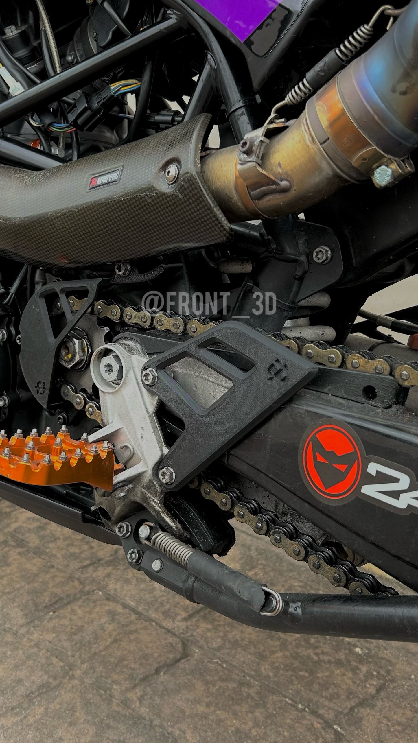 Protezione tallone - KTM 690/Husqvarna 701 /Gasgas 700