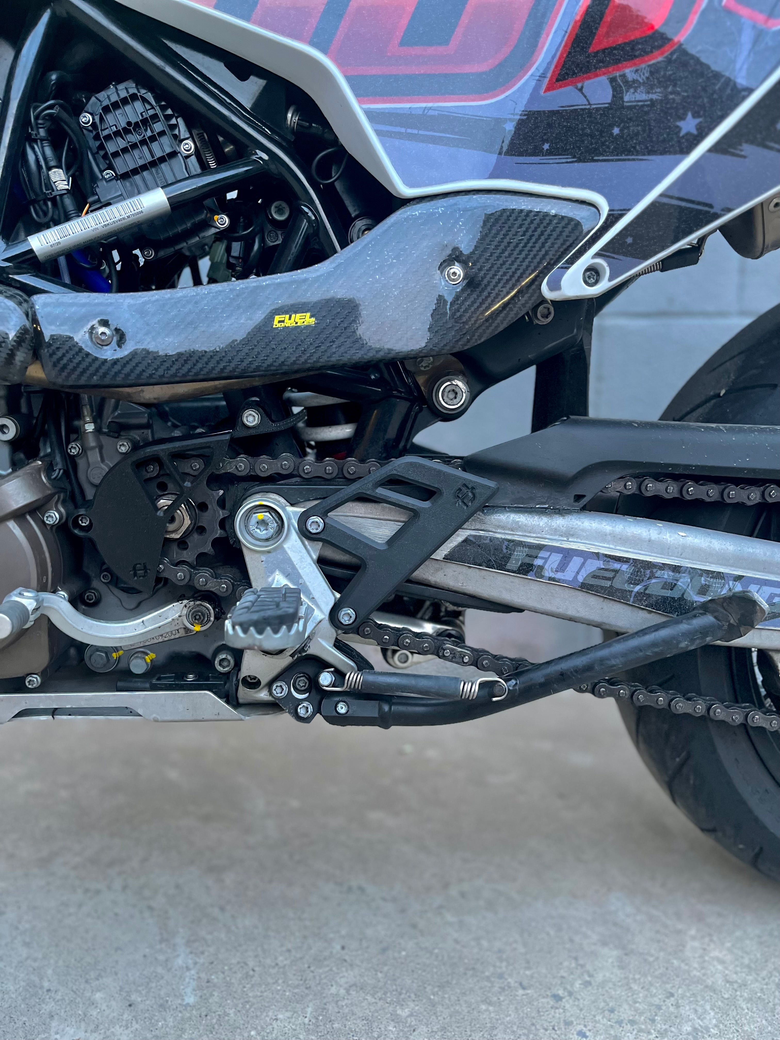 Protezione tallone - KTM 690/Husqvarna 701 /Gasgas 700