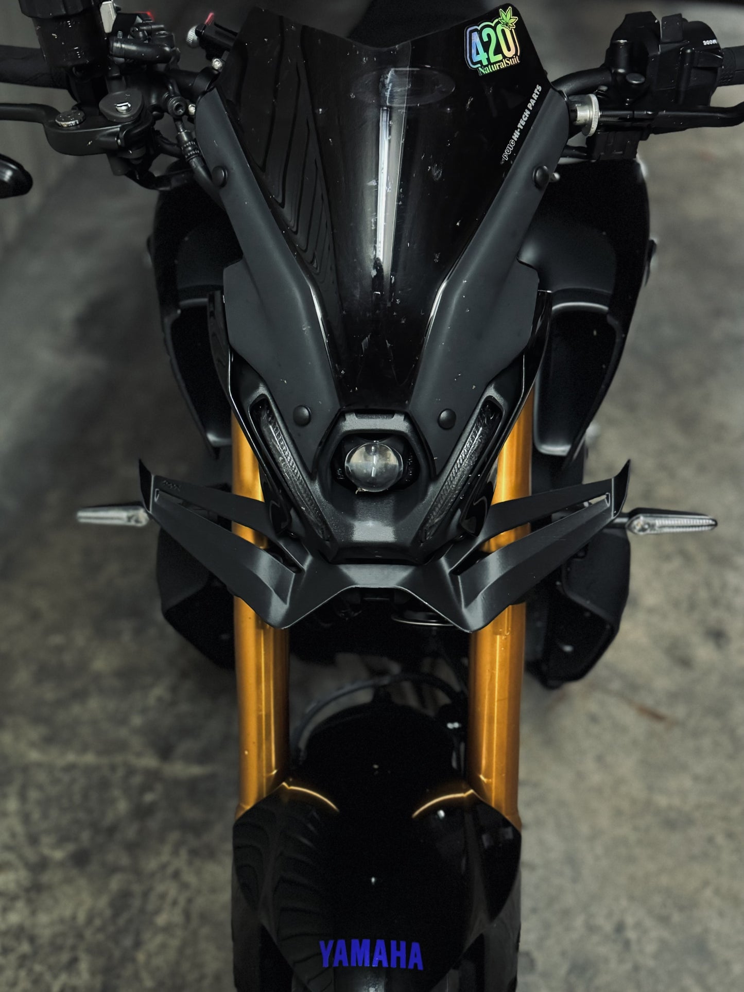 Spoiler anteriore - Yamaha MT 09 