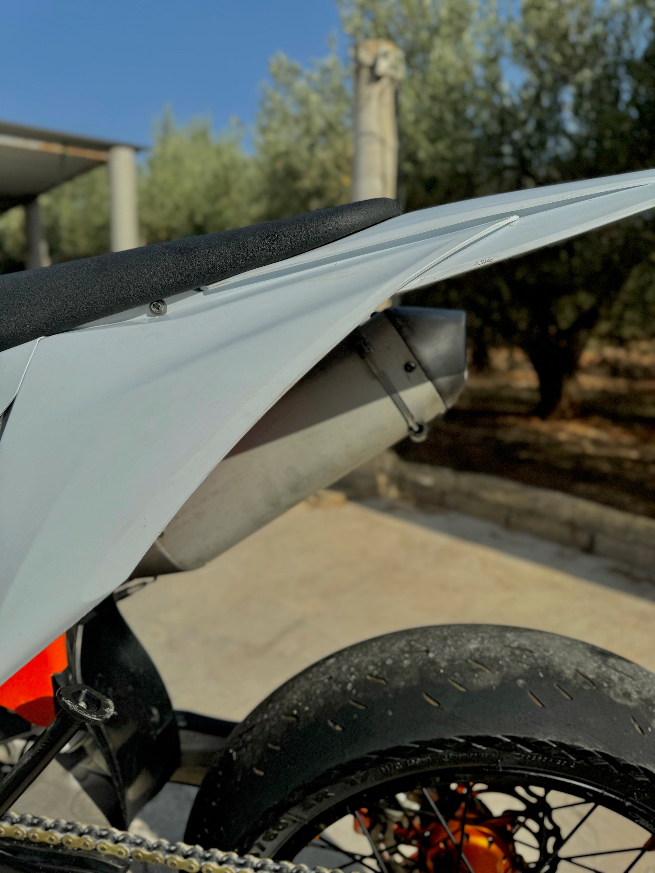 Porta targa - KTM